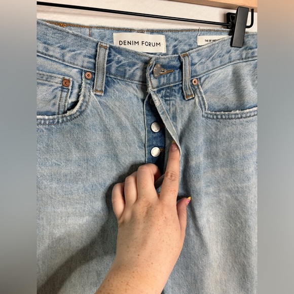 Denim Forum The Boyfriend High Rise Loose 28L size 25 - Picture 11 of 16
